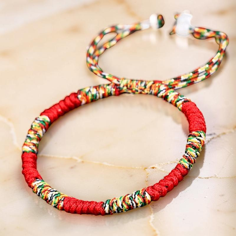 ATELIER-TIBET – Bracelet Fil Tibétain – Bonheur de Couleur