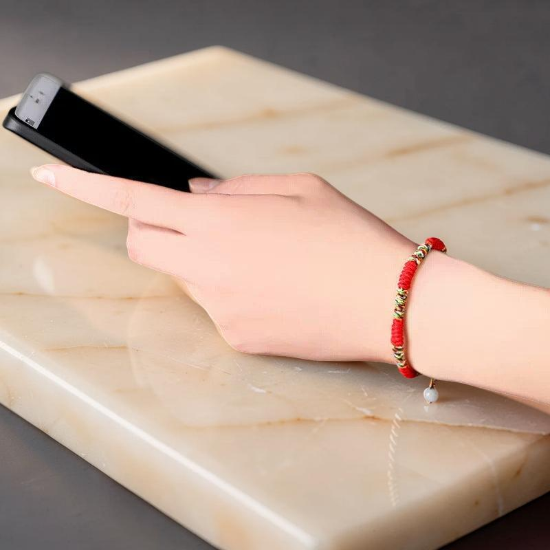 ATELIER-TIBET – Bracelet Fil Tibétain – Bonheur de Couleur
