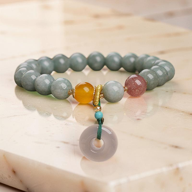 ATELIER-TIBET – Bracelet Jade – Éclat de Pureté