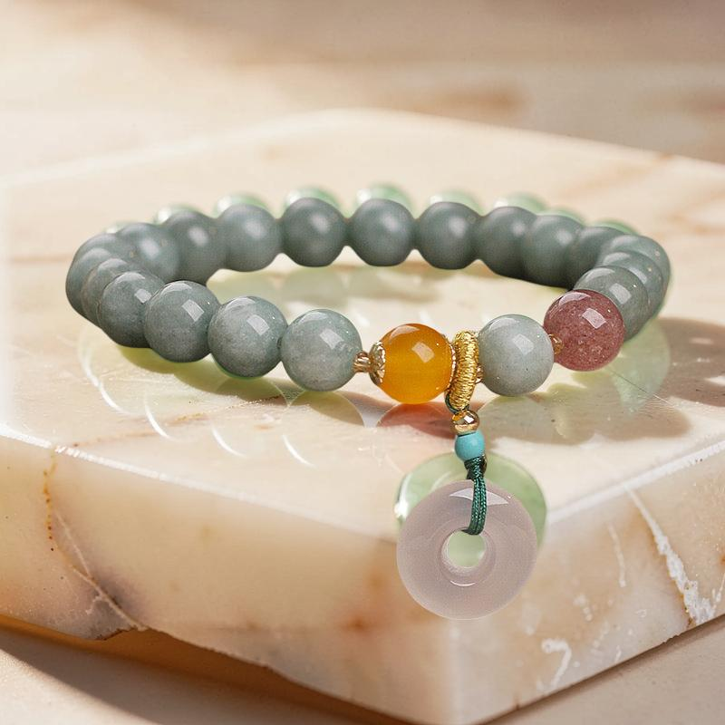 ATELIER-TIBET – Bracelet Jade – Éclat de Pureté