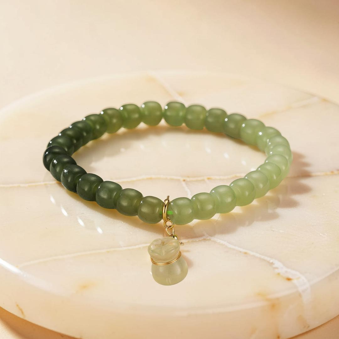 ATELIER-TIBET – Bracelet Jade – Poche d'Argent