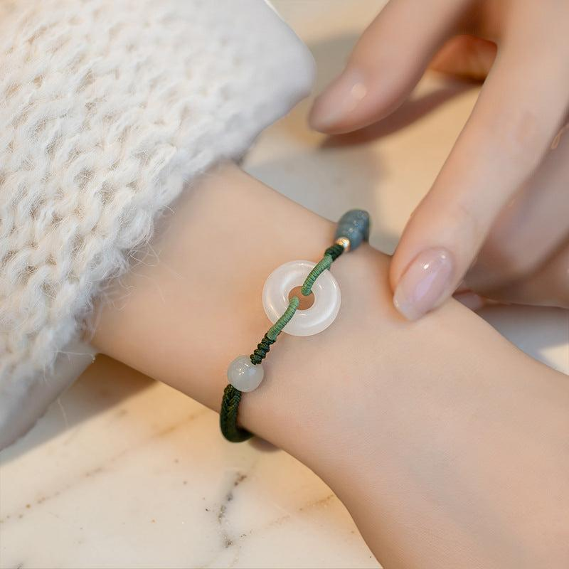 ATELIER-TIBET – Bracelet Jade – Réussite et Rassurance