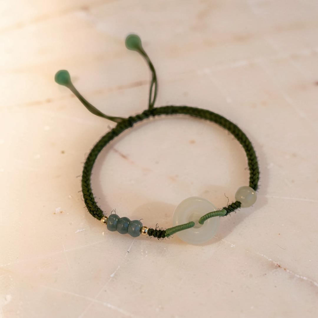 ATELIER-TIBET – Bracelet Jade – Réussite et Rassurance