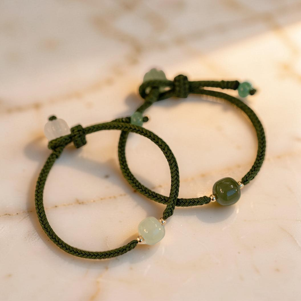 ATELIER-TIBET – Bracelet Jade – Réussite et Rassurance