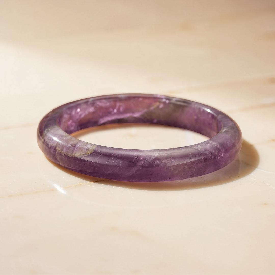 ATELIER-TIBET – Bracelet Jonc Améthyste – Force Intérieure