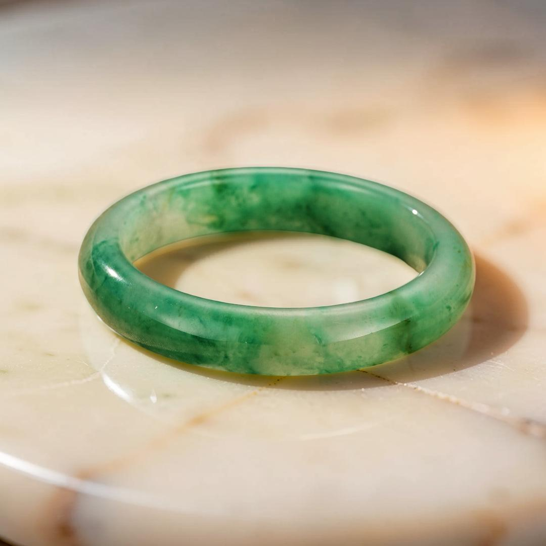 ATELIER-TIBET – Bracelet Jonc Jade – Éveil Doux