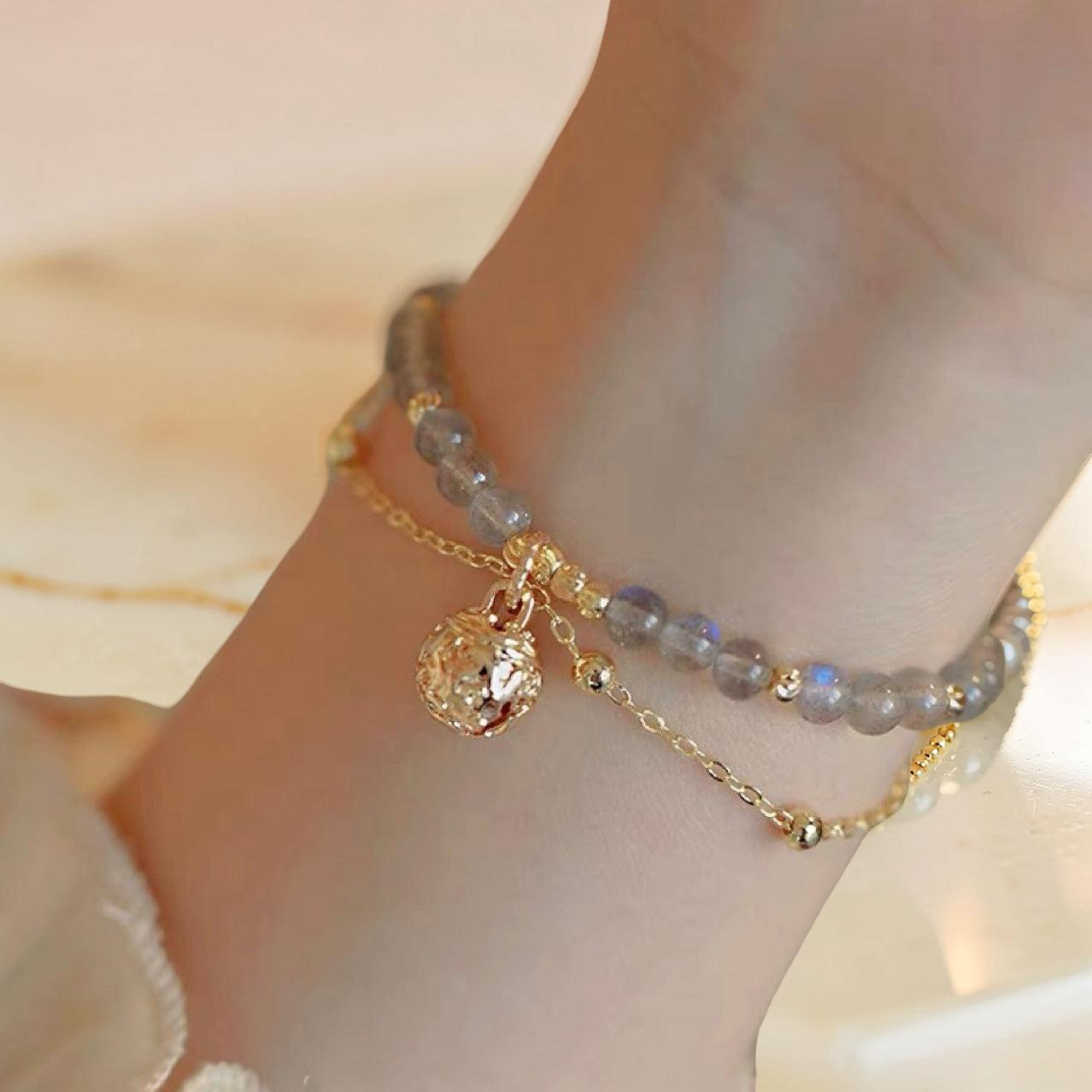 ATELIER-TIBET – Bracelet Labradorite – Éclat