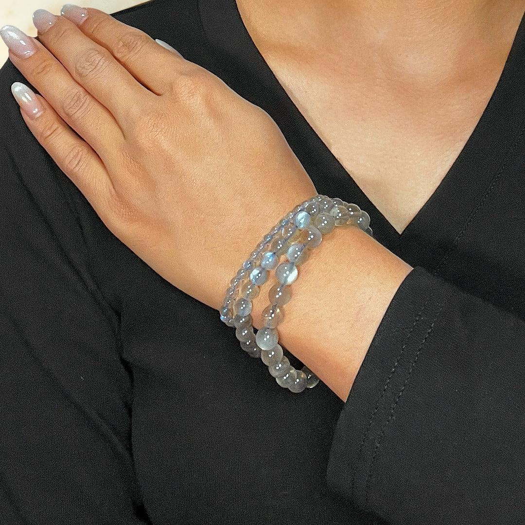 ATELIER-TIBET – Bracelet Labradorite – Lueur Intérieure