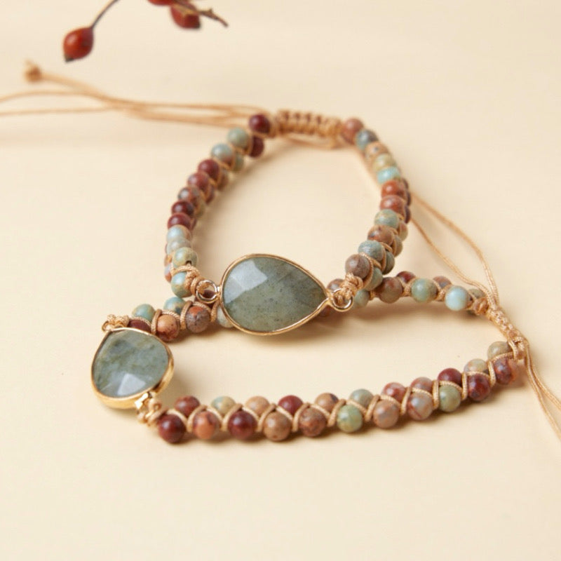 ATELIER-TIBET – Bracelet Labradorite – Vitalité