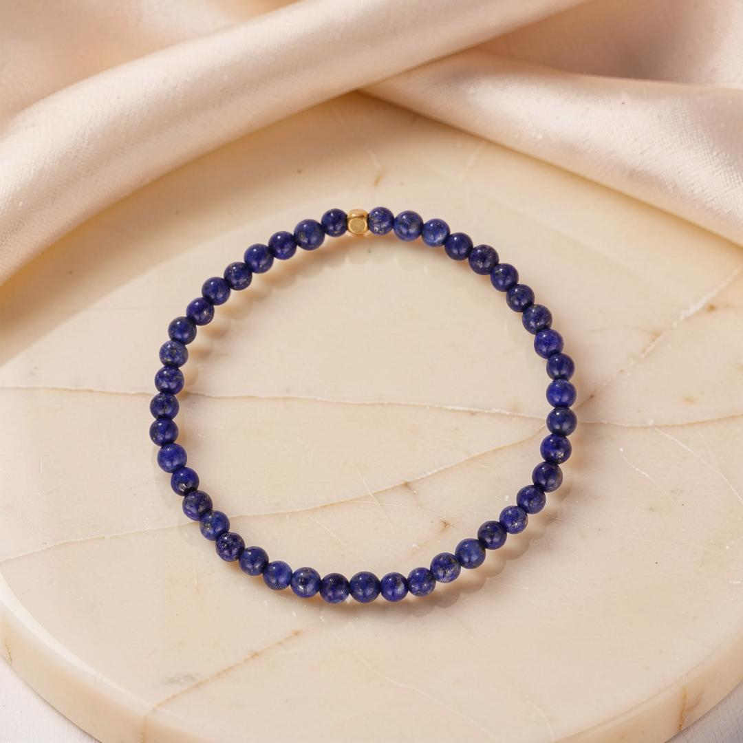 ATELIER-TIBET – Bracelet Lapis Lazuli – Aura Bleue