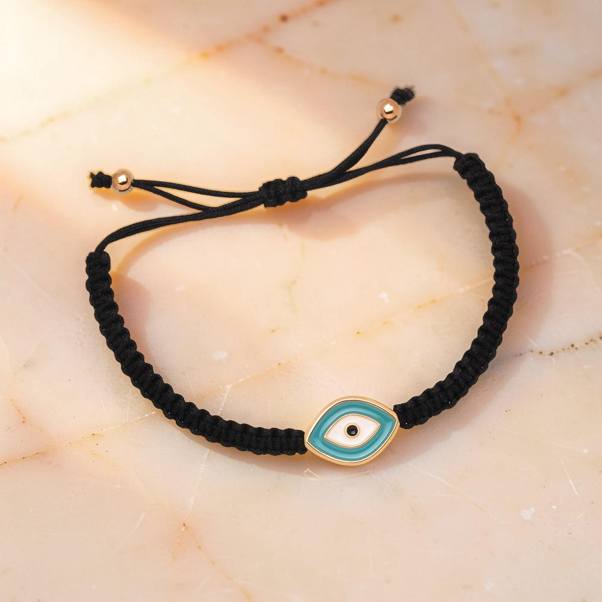 ATELIER-TIBET – Bracelet Mauvais Œil  Force Spirituelle  en Fil Rouge