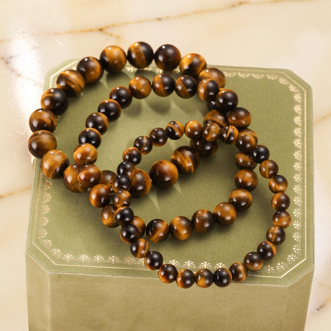ATELIER-TIBET – Bracelet Œil de Tigre – Force Ancestrale