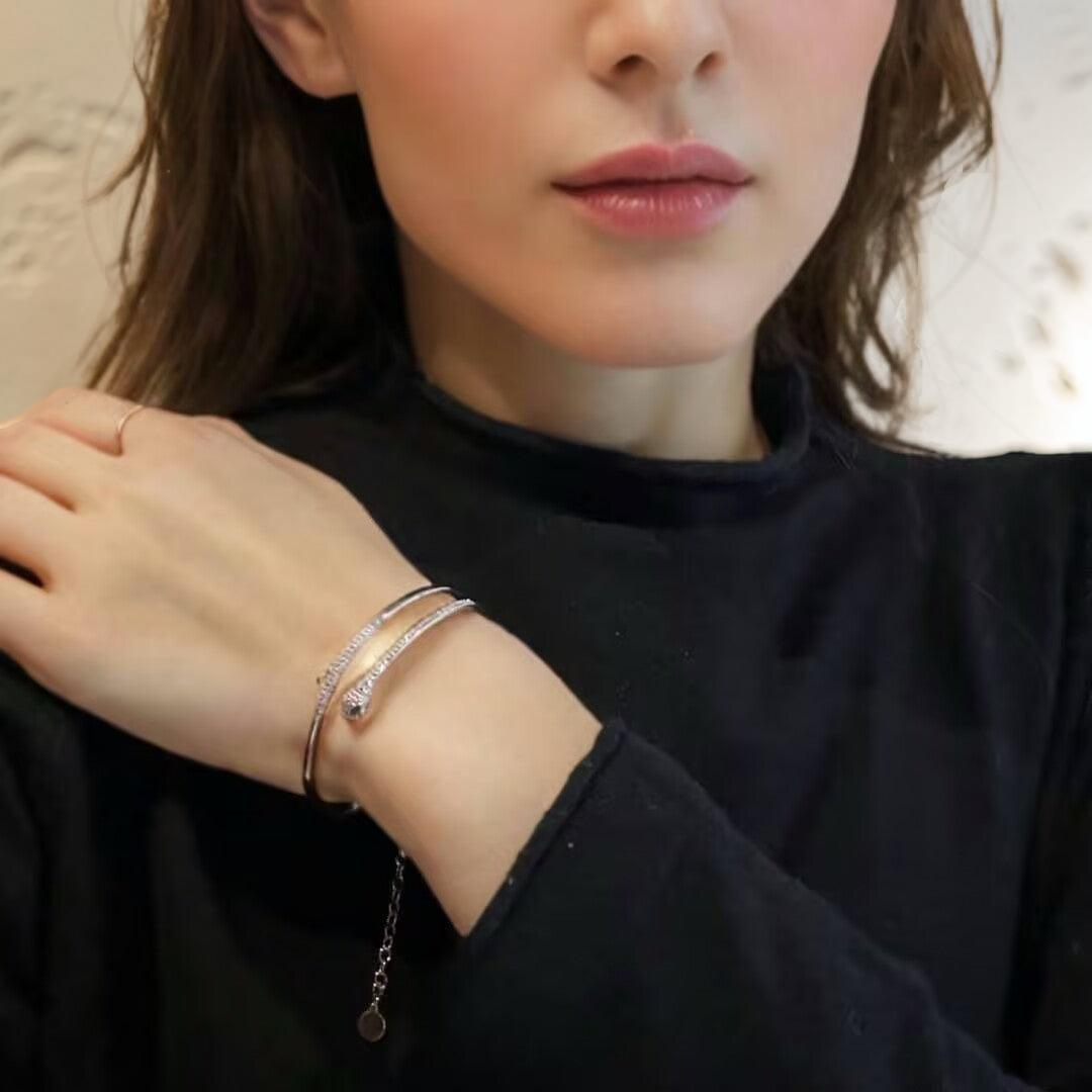 ATELIER-TIBET – Bracelet Serpent – Aura du Nord