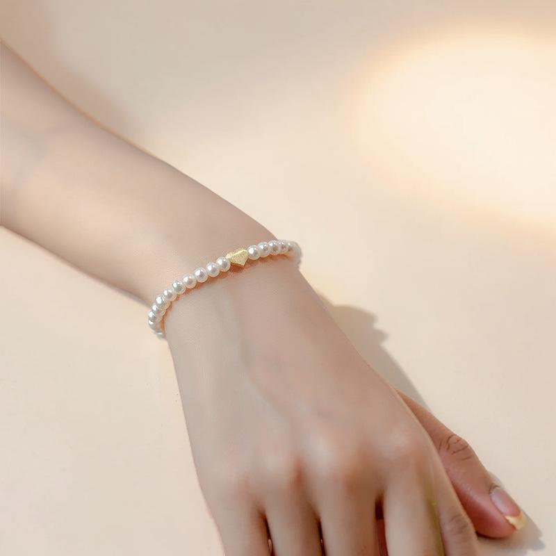 ATELIER-TIBET – Bracelet Perle d'Eau Douce – Amour Parfait