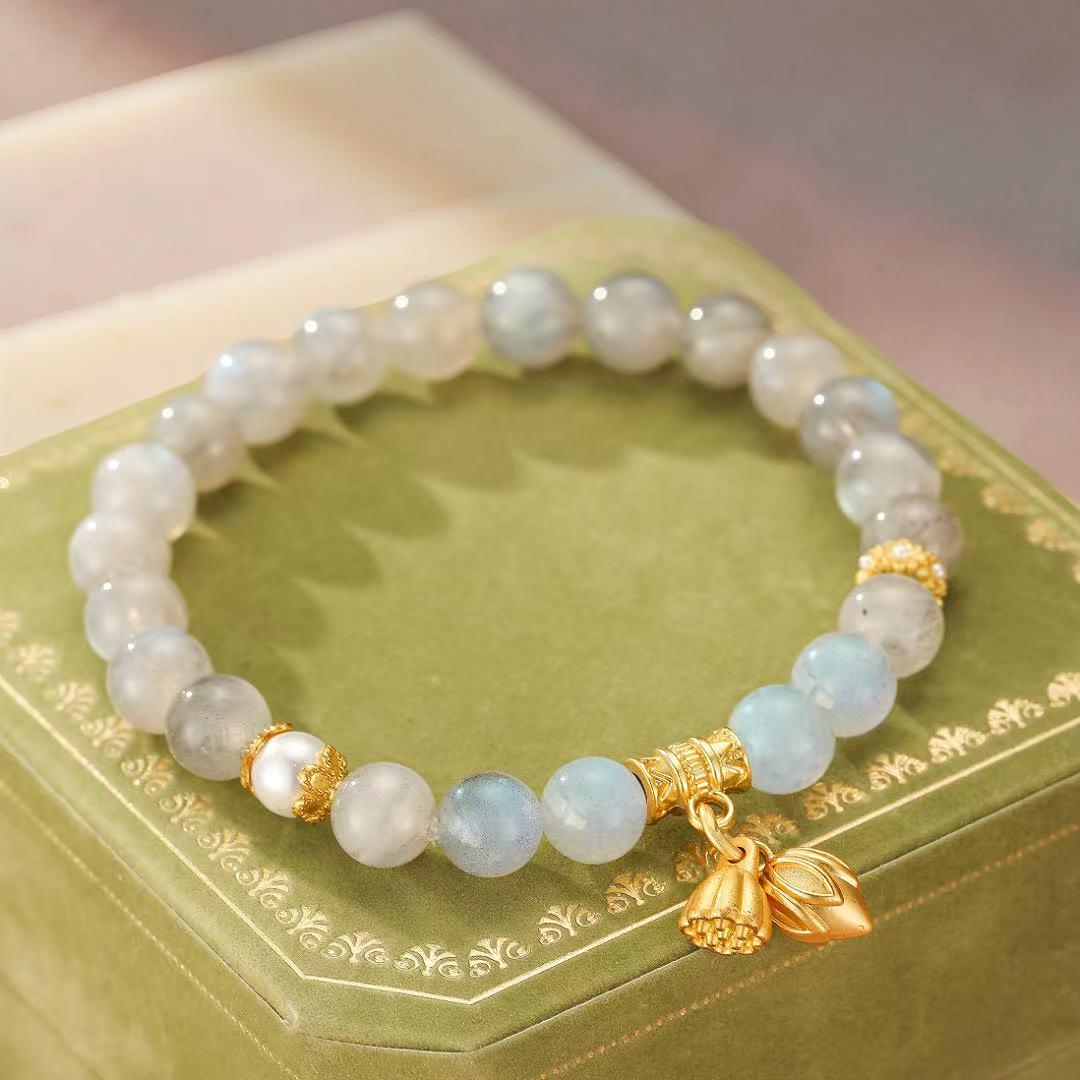 ATELIER-TIBET – Bracelet Labradorite – Graines de Sérénité