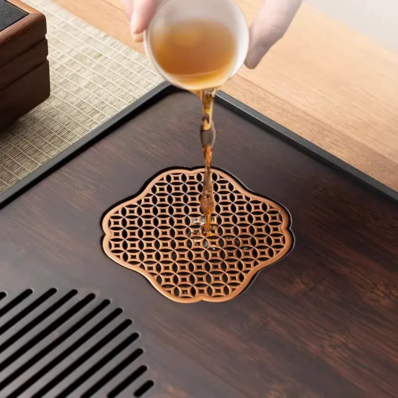 Plateau Bambou à Thé – Service Traditionnel Gongfu