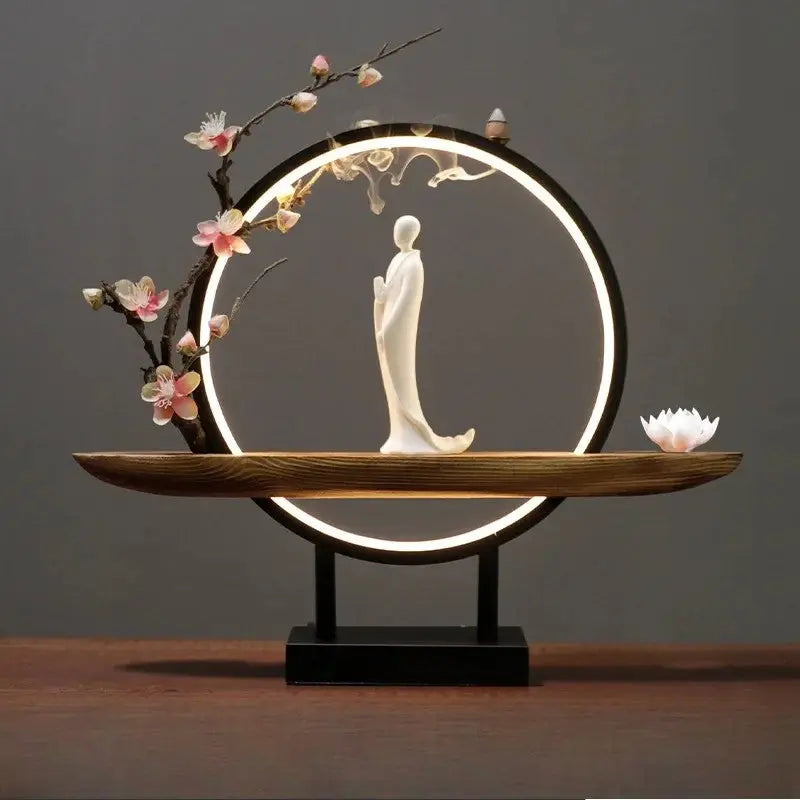 ATELIER-TIBET – Souffle Sakura · Porte-Encens LED Fleur de Cerisier