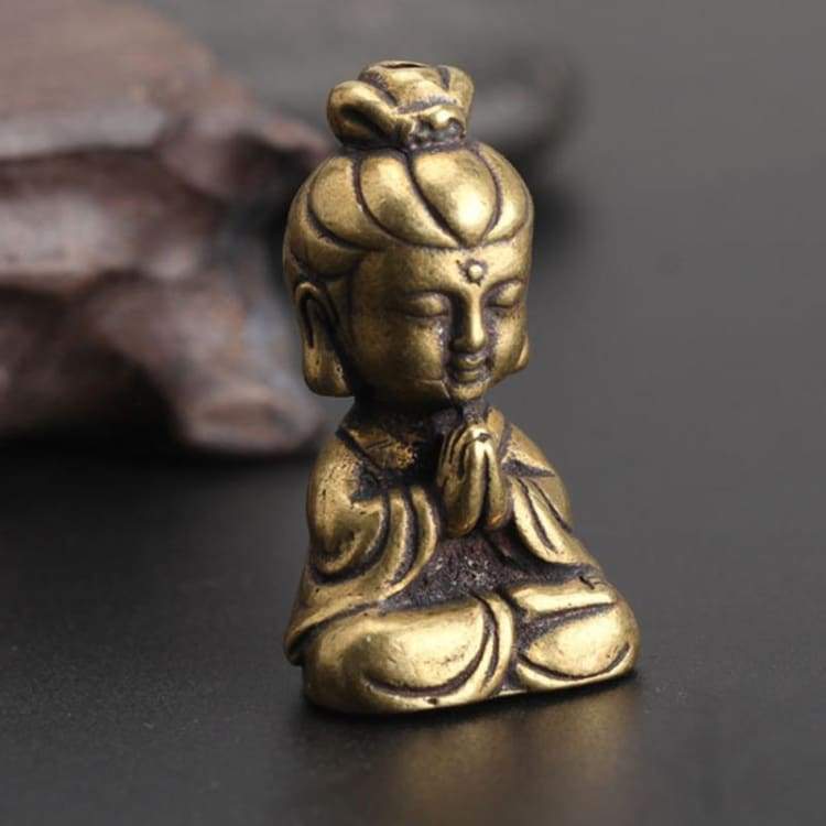 ATELIER-TIBET – Statue Bouddha Assis – Paix & Sérénité Intérieure