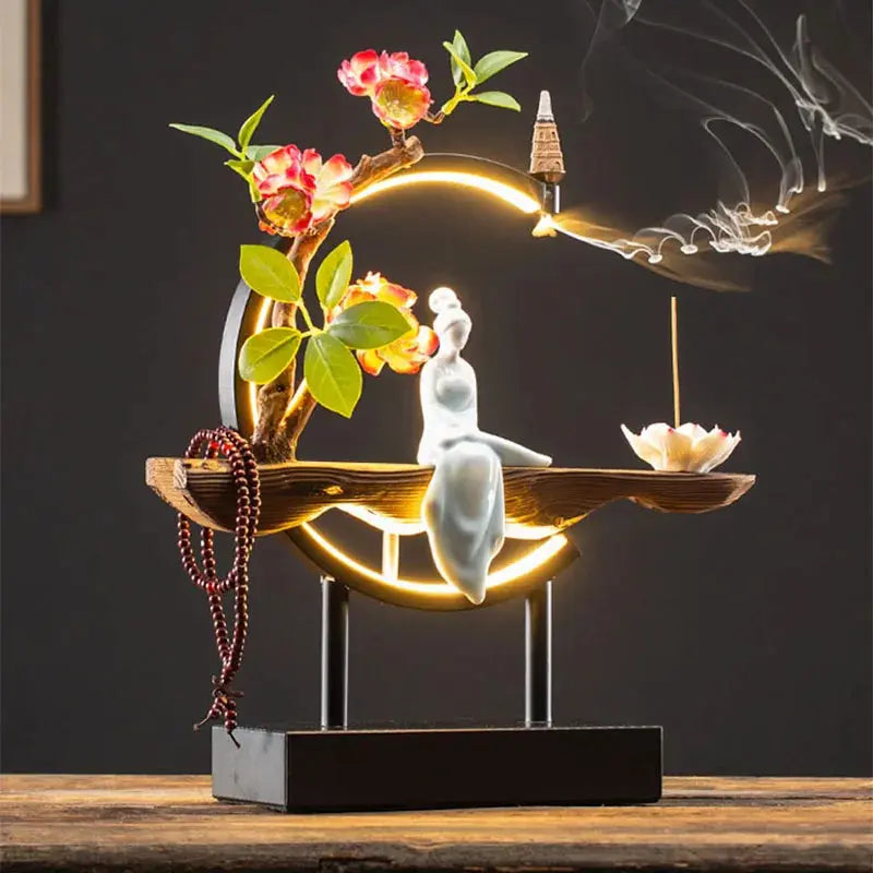 ATELIER-TIBET – Accord Floral · Fontaine d’Encens LED Fleurie