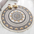ATELIER-TIBET – Tapis Rond Zen – Déco & Relaxation Intérieure