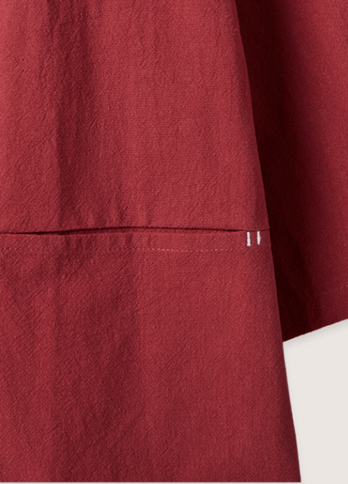 Veste kimono homme rouge