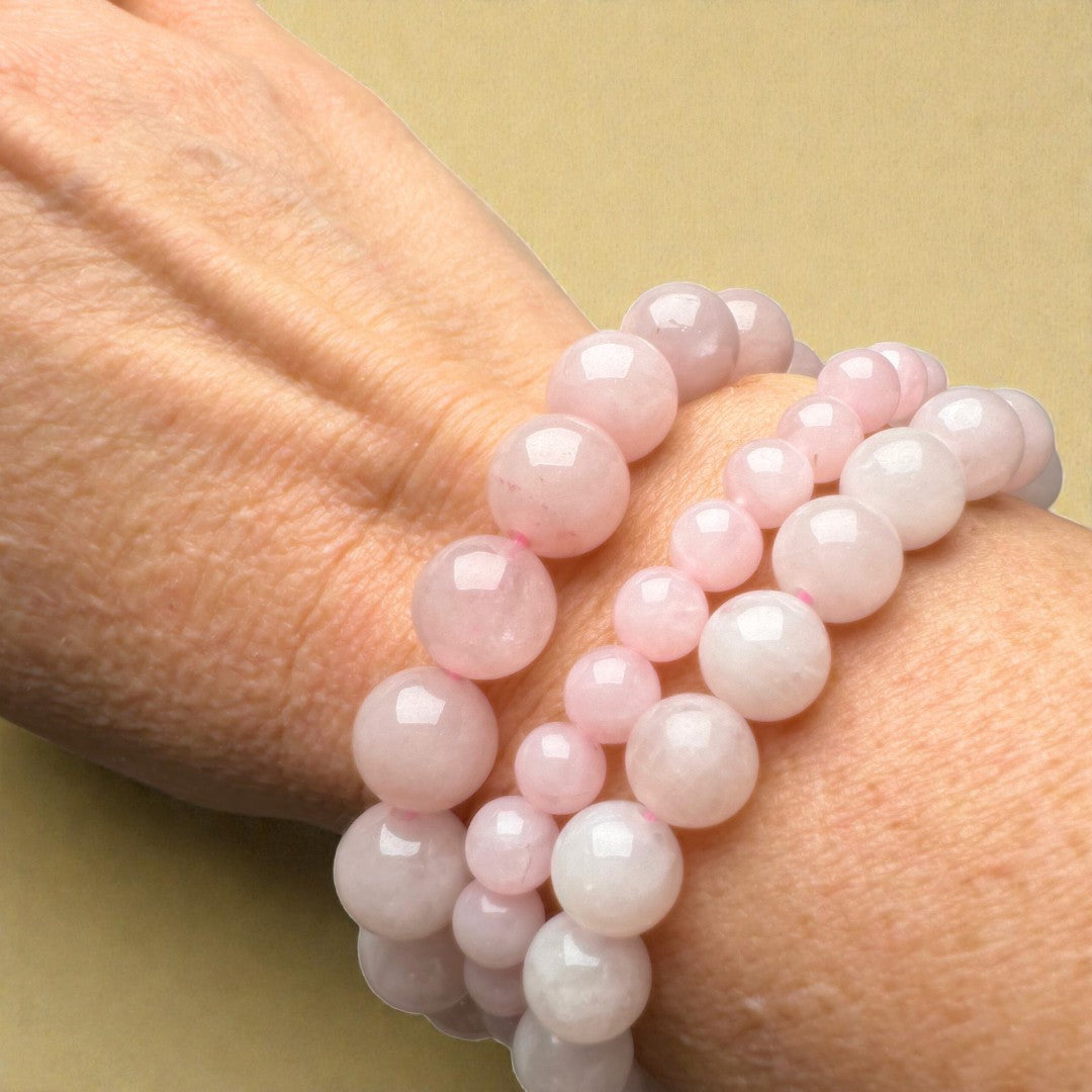 ATELIER-TIBET – Bracelet Amour Inconditionnel en Quartz Rose